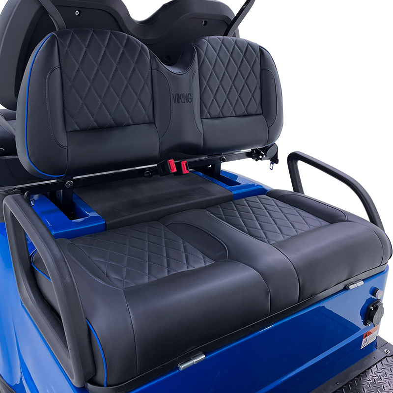 Style A 2+2 seats hunting cart blue 