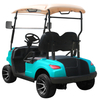 Style B 2 seats golf cart cyan 