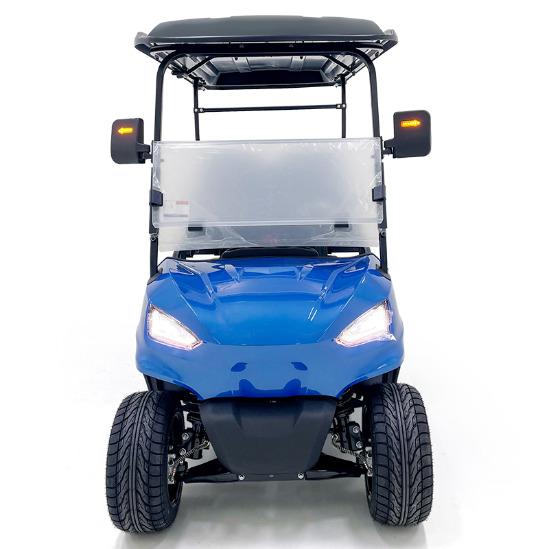 Style A 2+2 seats hunting cart blue 