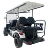 Style A 4+2 seats hunting cart white 