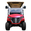 Style B 6+2 seats golf cart red 