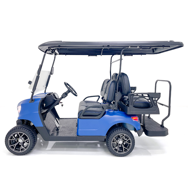 Style A 2+2 seats hunting cart blue 