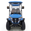 Style B 2+2 seats golf cart blue 