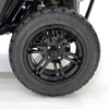 Style B 2+2 seats golf cart black 