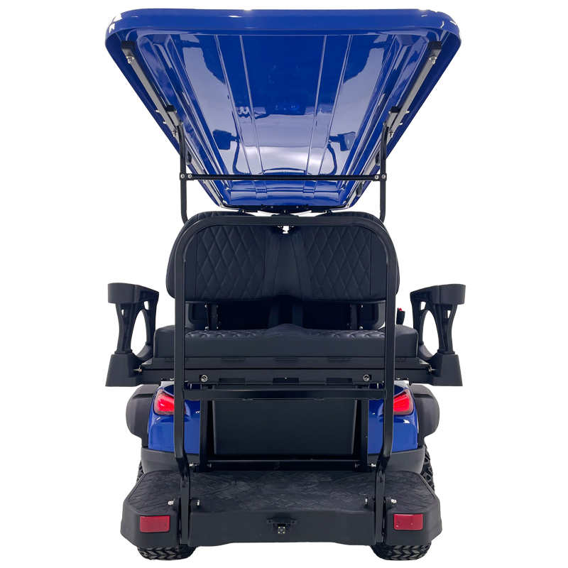 Style B 4+2 seats golf cart blue 