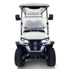 Style B 2+2 seats golf cart white 