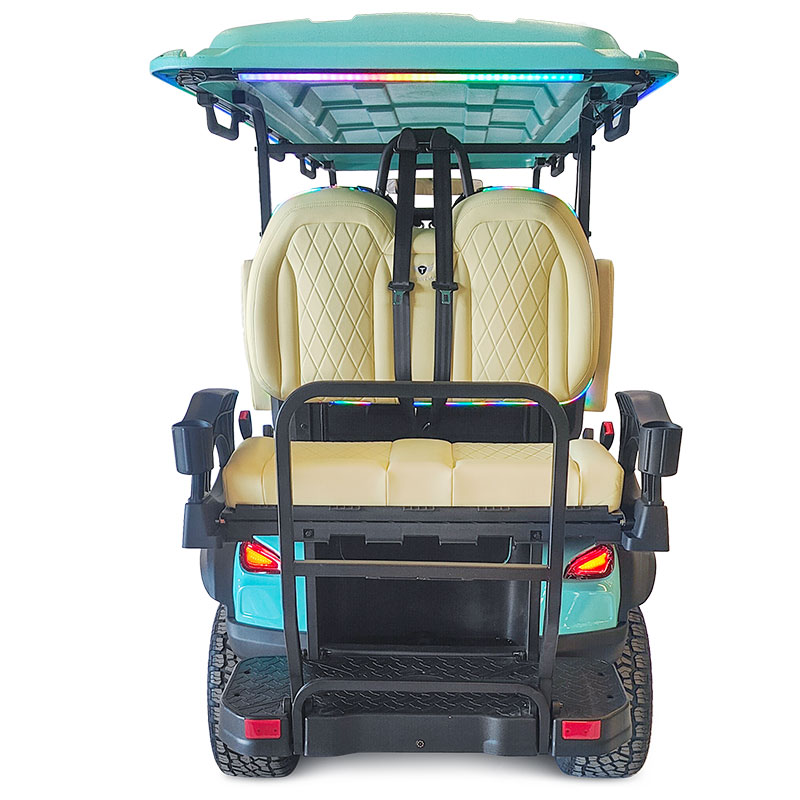 Style BOX 4+2 seats hunting cart blue