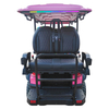 Style BOX 4+2 seats hunting cart Rose red