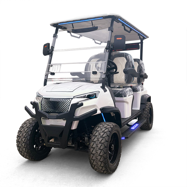 Style BOX 4 seats hunting cart white 