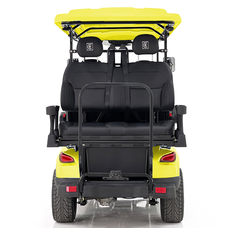 Aerfa 4+2 seats golf cart yellow