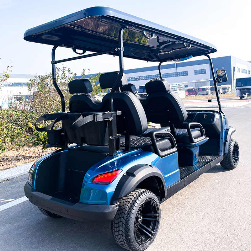 Style C 4 seats golf cart blue