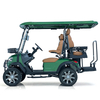 Style H 2+2 Seats Golf Cart Green