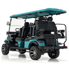 Style H 2+2 Seats Golf Cart Green