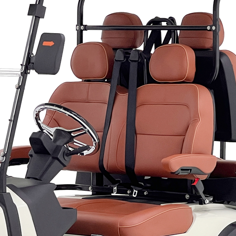 Style H 2+2 Seats Golf Cart Green