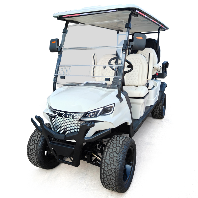 Style BOB 4+2 seats hunting cart white