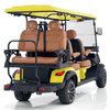 Style H 4+2 seats hunting cart yellow