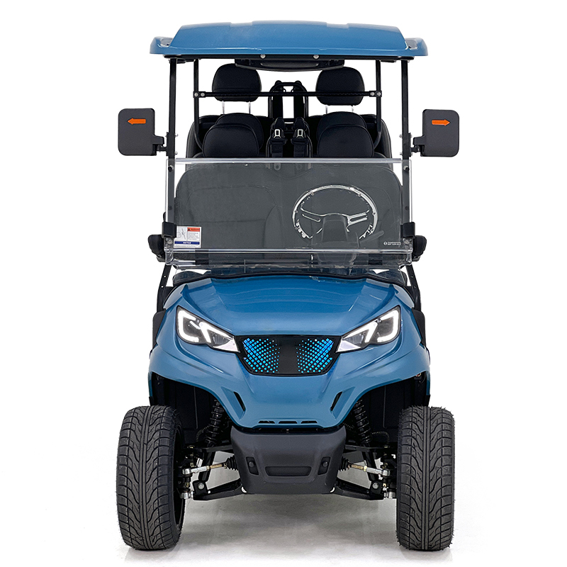 Aerfa 4+2 Seats Electric Golf Cart Blue