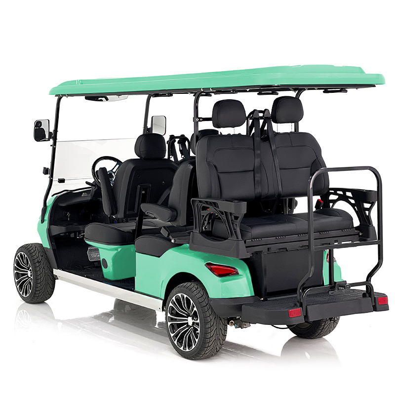 Aerfa 4+2 Seats Golf Cart Mint Green