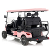 Aerfa Pink 4+2 Golf Cart for Courses