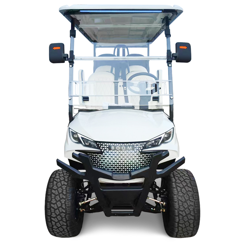 Style BOB 4+2 seats hunting cart white
