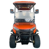 Style C 4+2 seats golf cart orange