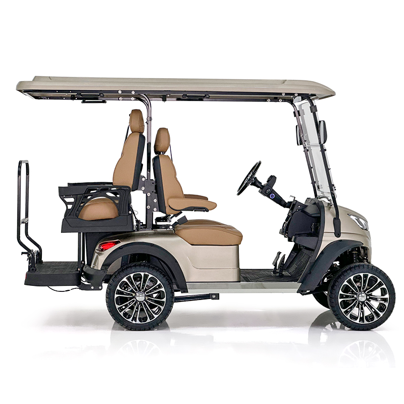 Style Aerfa 2+2 Seats Golf Cart Champagne