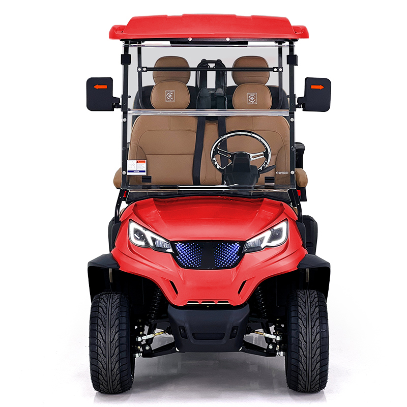 Style Aerfa 2+2 Seats Golf Cart Red