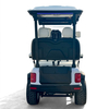 The Flash 4 seats golf cart white A