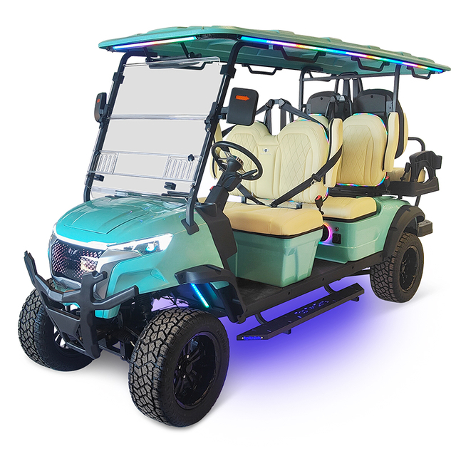 Style BOX 4+2 seats hunting cart blue