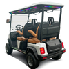 The Flash 4 seats golf cart white