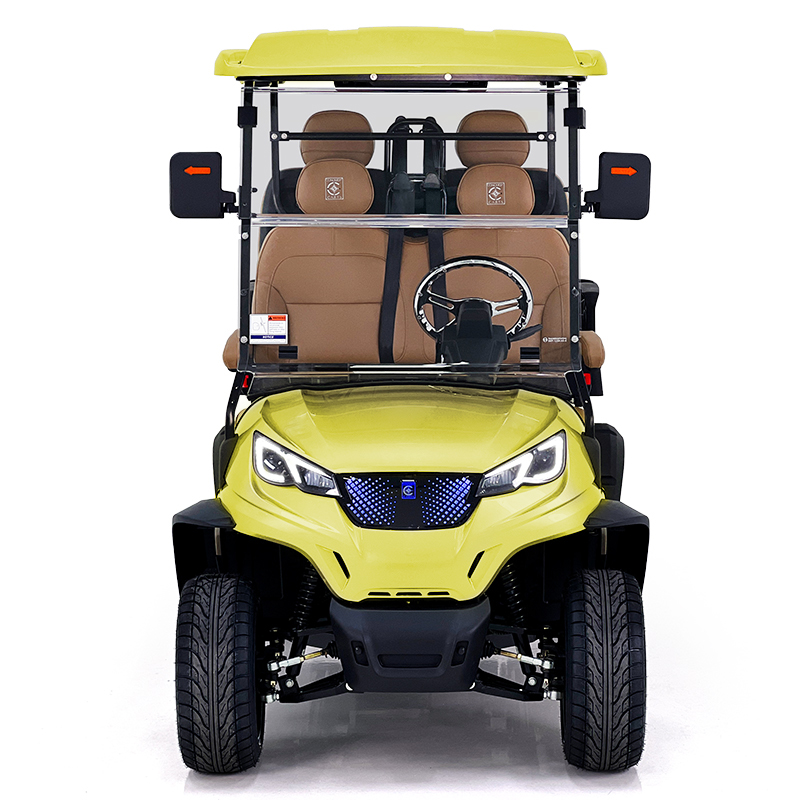 Style Aerfa 2+2 seats golf cart yellow