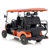 Aerfa 4+2 seats golf cart orange