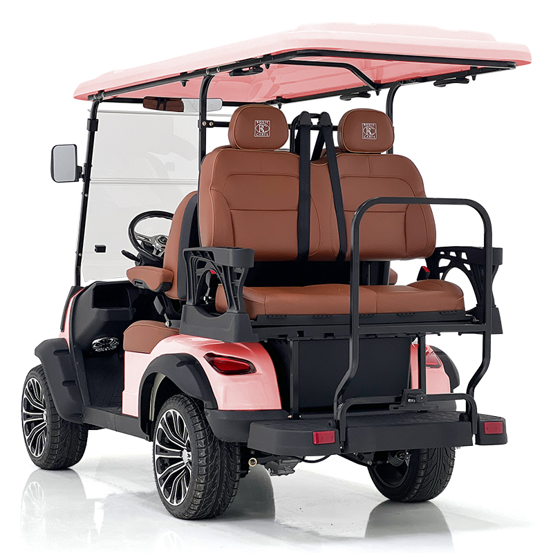 Style H 2+2 seats hunting cart pink