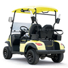 Style C 2 seats golf cart yellow