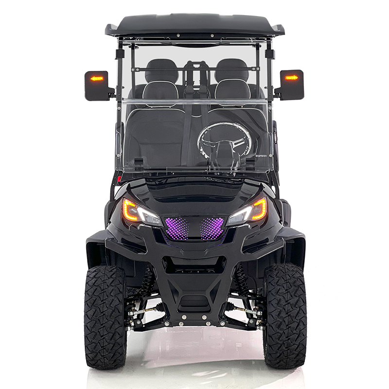 Aerfa 2+2 Seats Golf Cart Black
