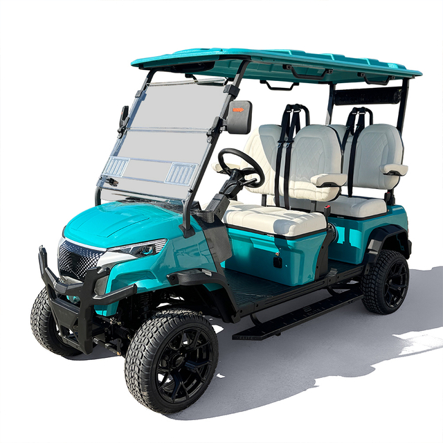 Style BOX 4 Seats Golf Cart Blue