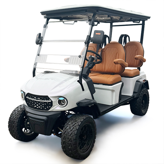 MOON 4 seats golf cart white