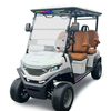 The Flash 4 seats golf cart white