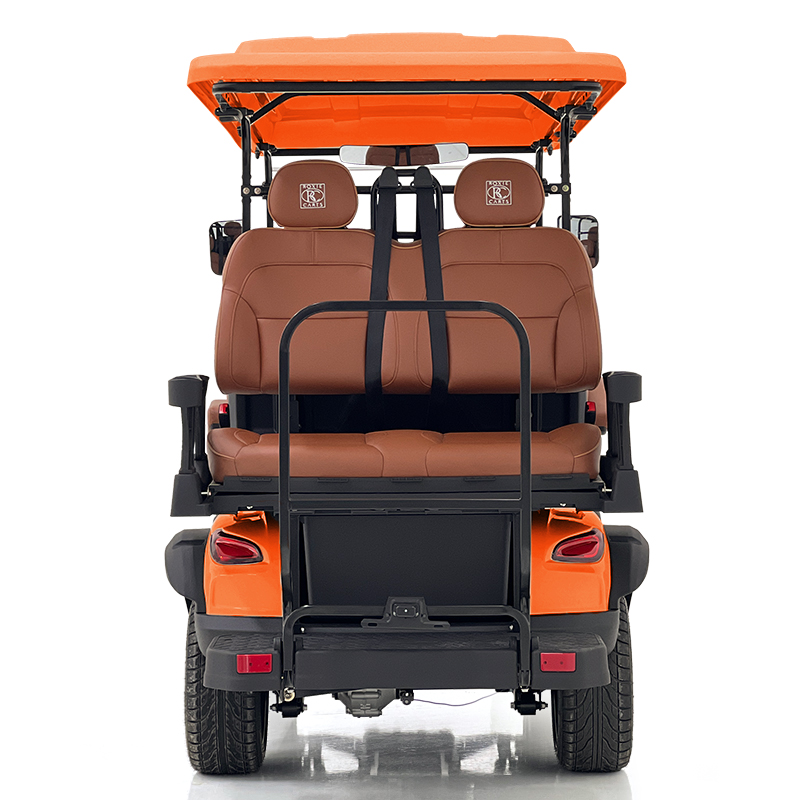 Style H 2+2 seats hunting cart orange