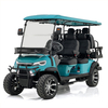 Style H 2+2 Seats Golf Cart Green