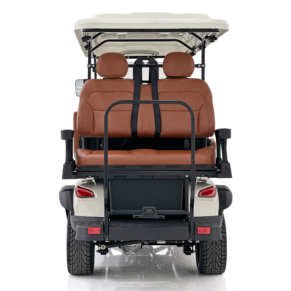 Style H 2+2 Seats Golf Cart Green
