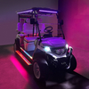 The Flash 4 seats golf cart white A