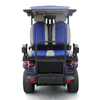 The Flash 4+2 Seats Golf Cart Navy Blue