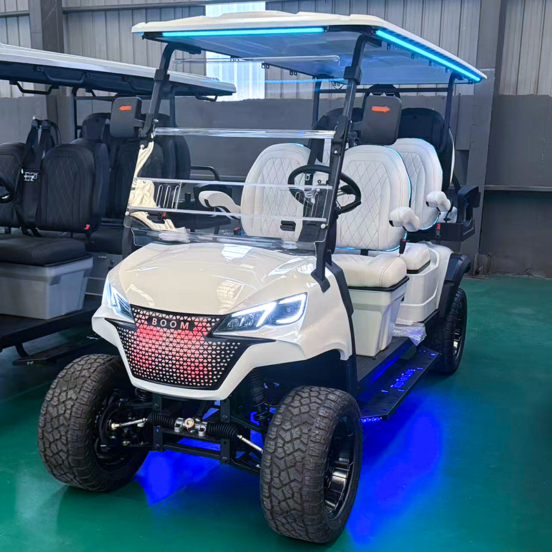 Style BOB 4+2 seats hunting cart white