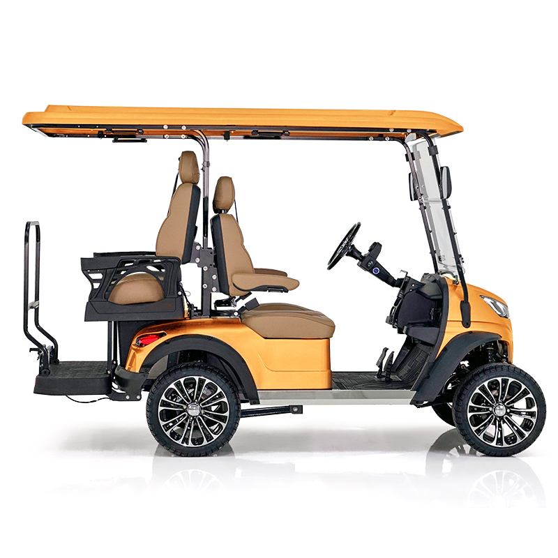 Style Aerfa 2+2 seats golf cart orange