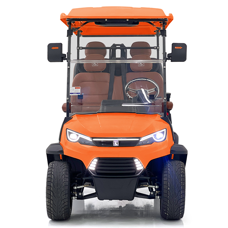 Style H 2+2 seats hunting cart orange