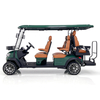 Style H 2+2 Seats Golf Cart Green