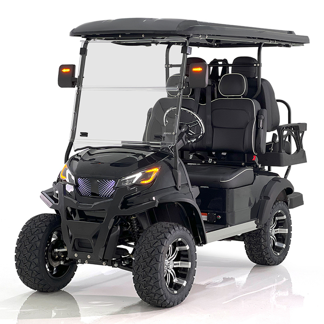 Aerfa 2+2 Seats Golf Cart Black