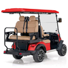 Style Aerfa 2+2 Seats Golf Cart Red