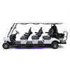 Style BOX 6+2 Seats Golf Cart White